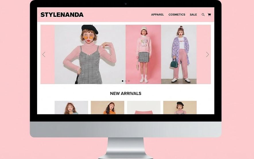 STYLENANDAのサイトイメージ