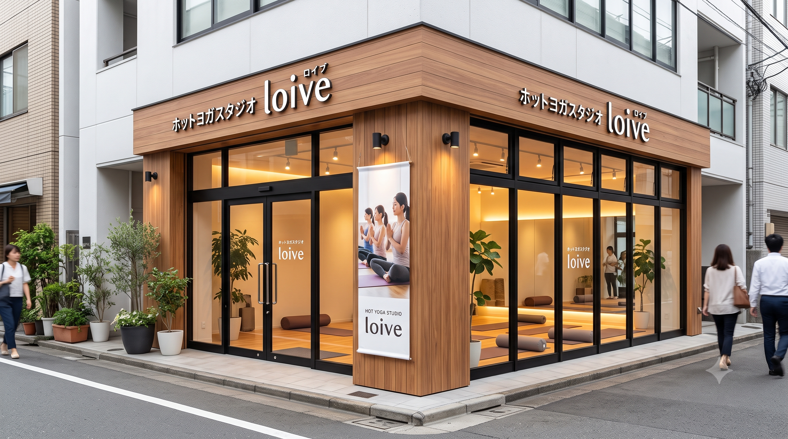 ロイブのおしゃれなスタジオ外観
